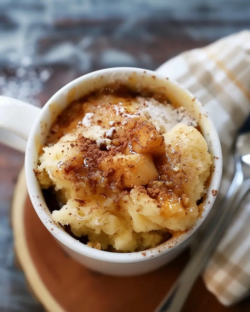2-Minute Apple Mug Cake: The Easiest Indulgent Dessert Ever