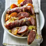 Chou Braisé aux Saucisses