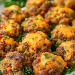Cheesy Sausage Stuffing Balls