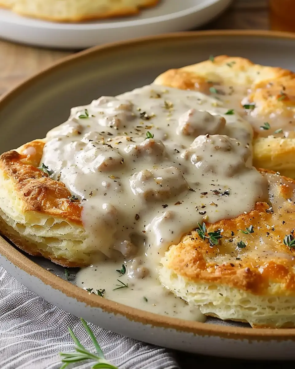 Easy Sausage Gravy and Biscuits: A Comforting Weekend Treat