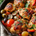 Slow Cooker Mediterranean Chicken