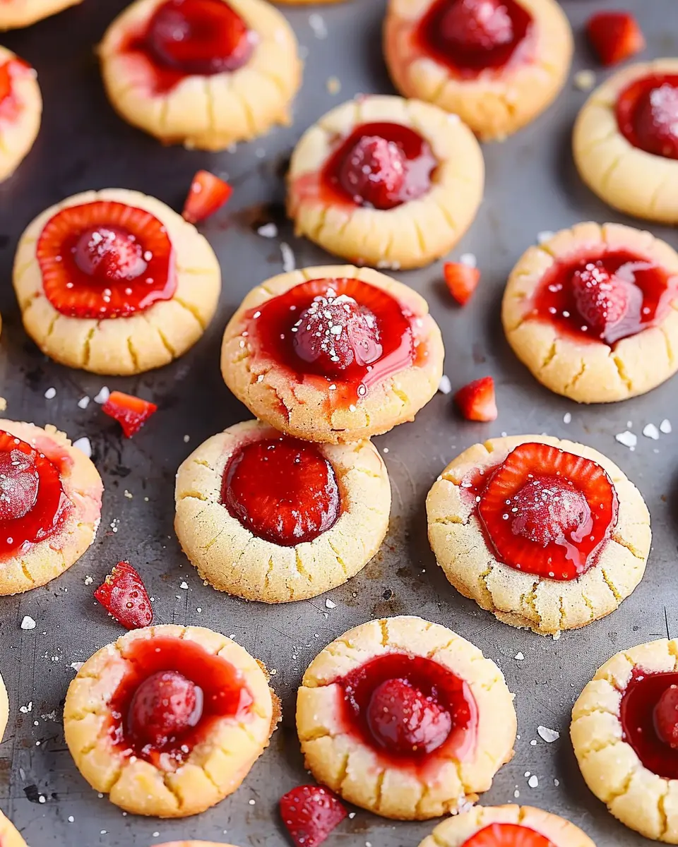 Strawberry Thumbprint Cookies: The Best Easy Treat to Make at Home