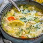 Greek Lemon Chicken Soup