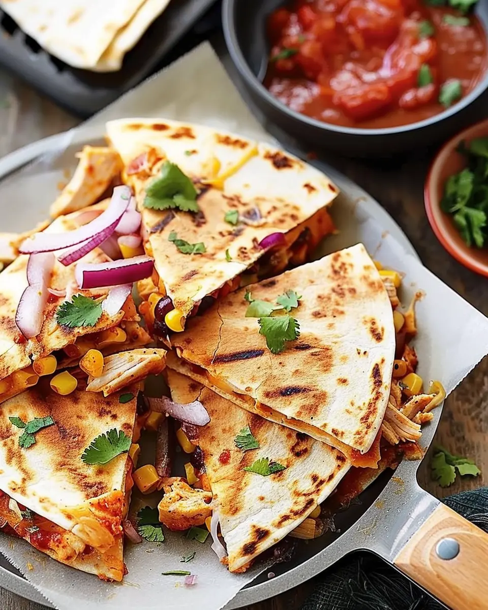 BBQ Chicken Quesadilla: Easy and Flavorful Weeknight Delight