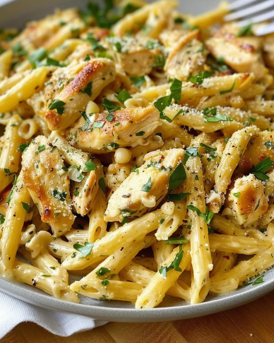 Chicken Garlic Parmesan Pasta: Easy Comfort Food for Any Night