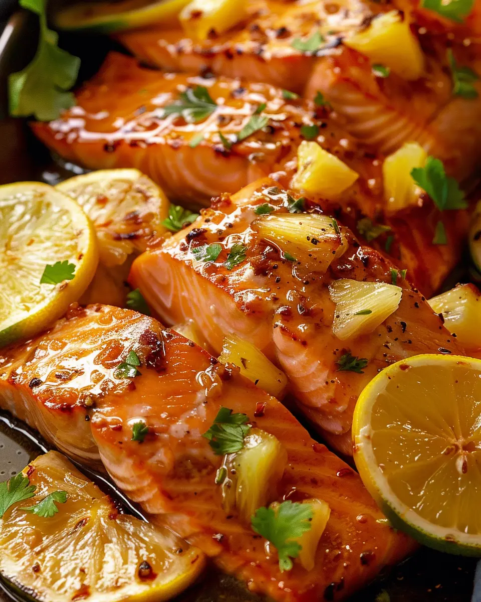 Baked Pineapple Salmon: Easy Recipe for a Juicy Dinner Delight