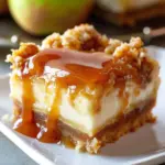 Caramel Apple Cheesecake Bars