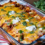 Easy Cheesy Ground Beef Enchiladas