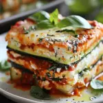 Delicious Layered Zucchini Ricotta Melts with Marinara