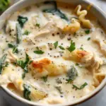 Creamy Chicken Lasagna Soup