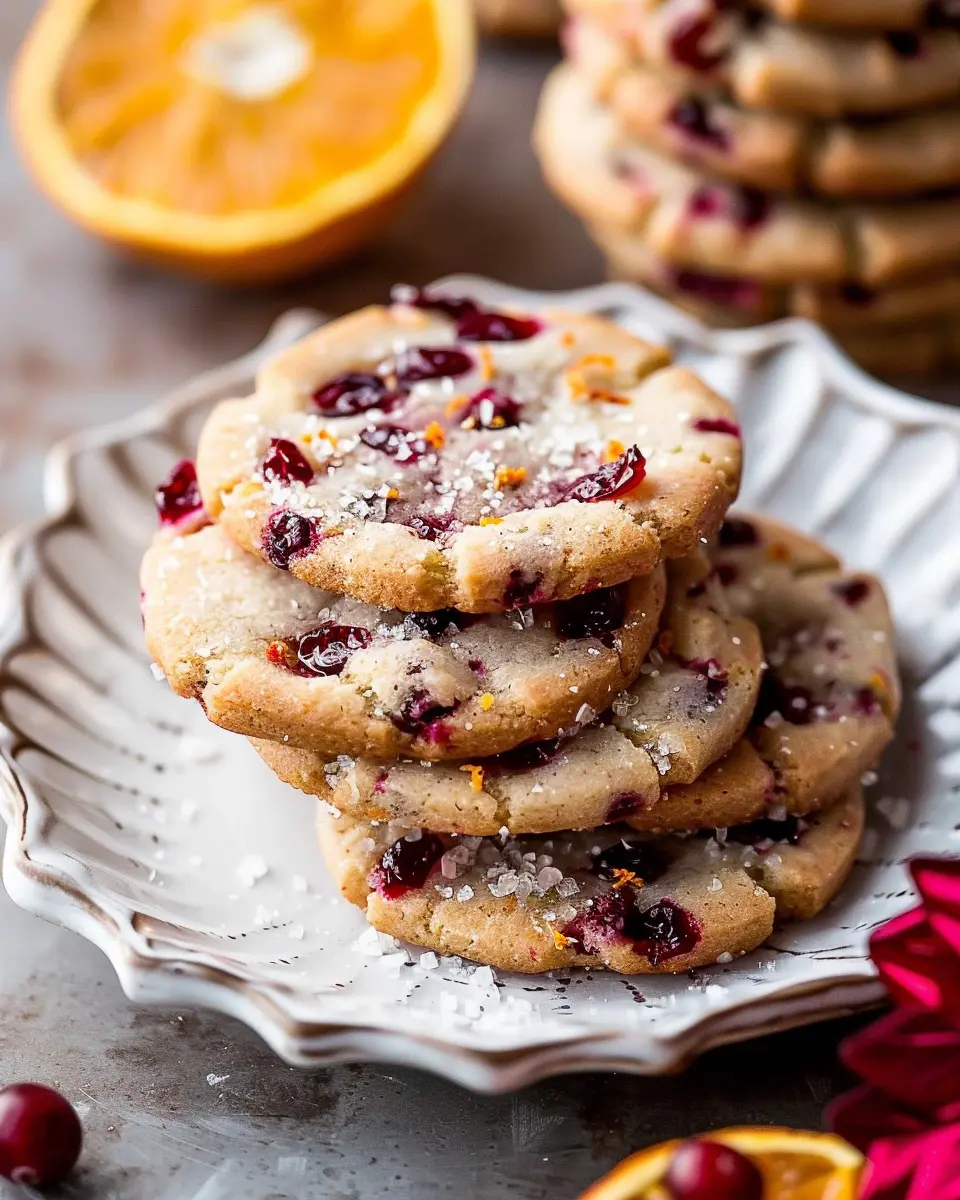 Cranberry Orange Icebox Cookies: The Best Festive Treats for All