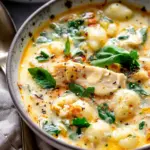 Creamy Chicken and Gnocchi Soup