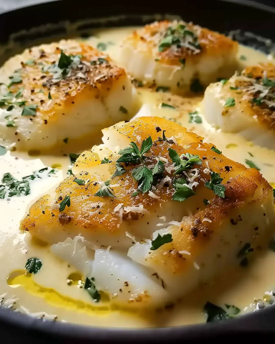 Baked Cod in Coconut Lemon Cream Sauce: A Delicious Twist on Dinner