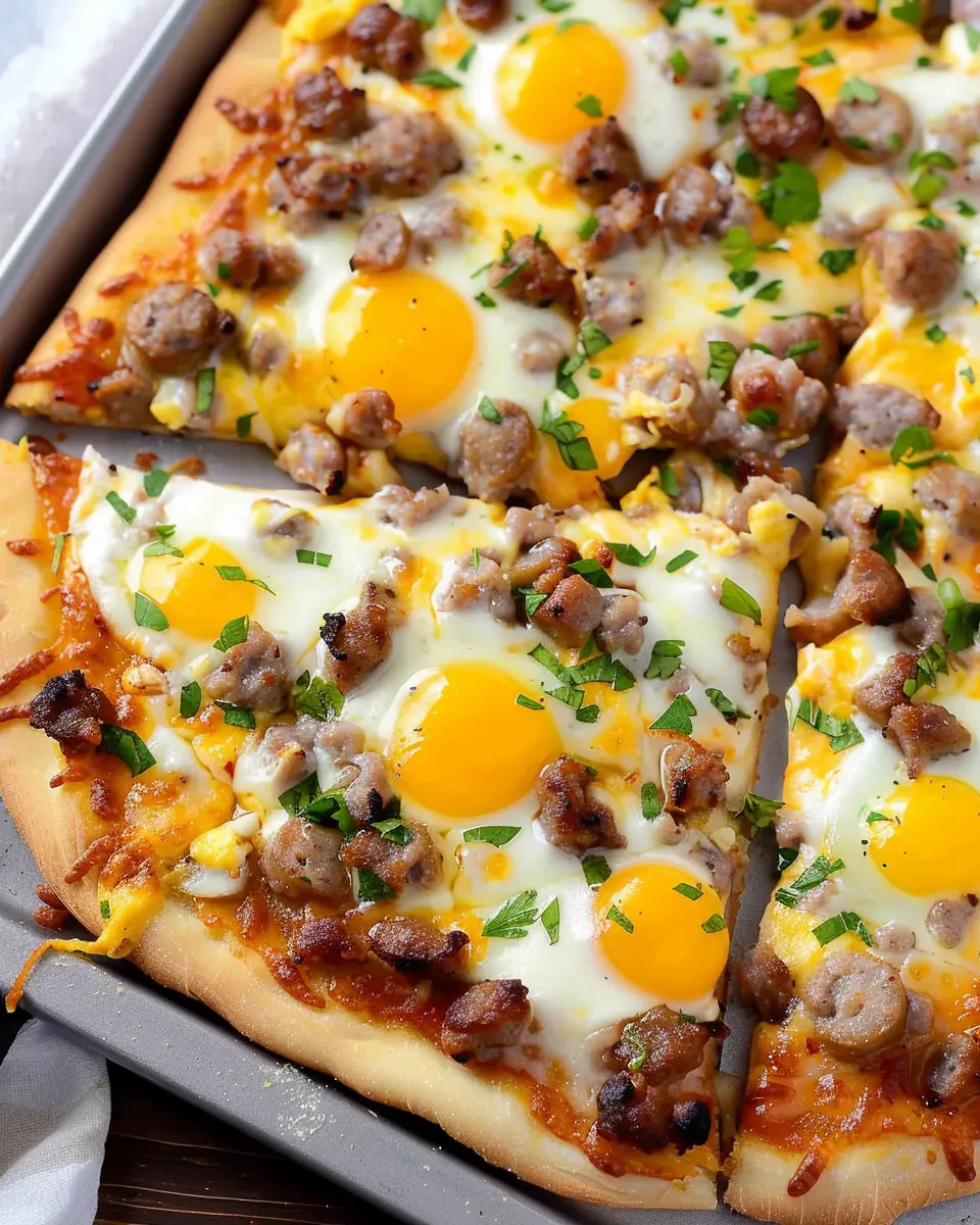 Sausage Breakfast Pizza: An Easy, Comforting Morning Delight