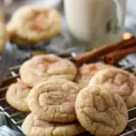 Eggnog Snickerdoodle Cookies