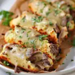 Keto Philly Cheesesteak Rolls