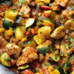 Tex Mex Chicken and Zucchini Recipe