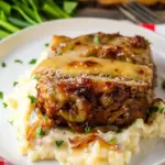 Crock Pot French Onion Meatloaf