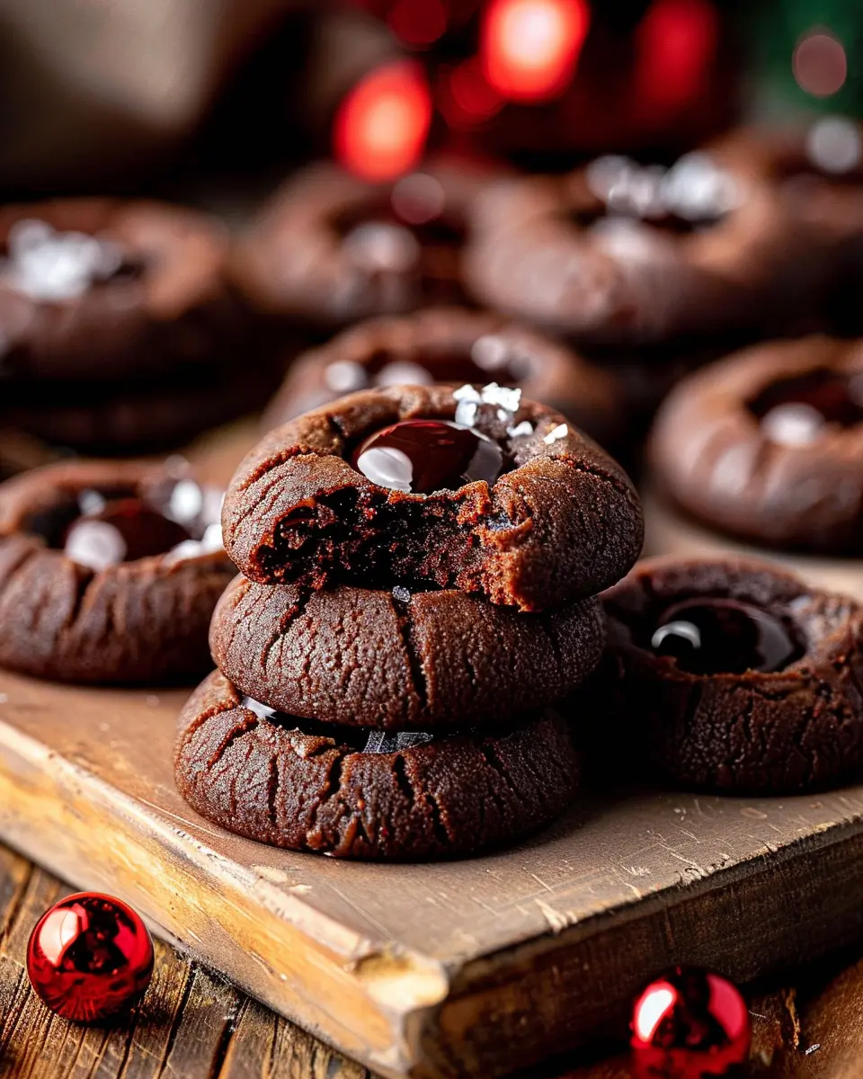 Chocolate Thumbprint Cookies: The Best Indulgent Treat for Everyone