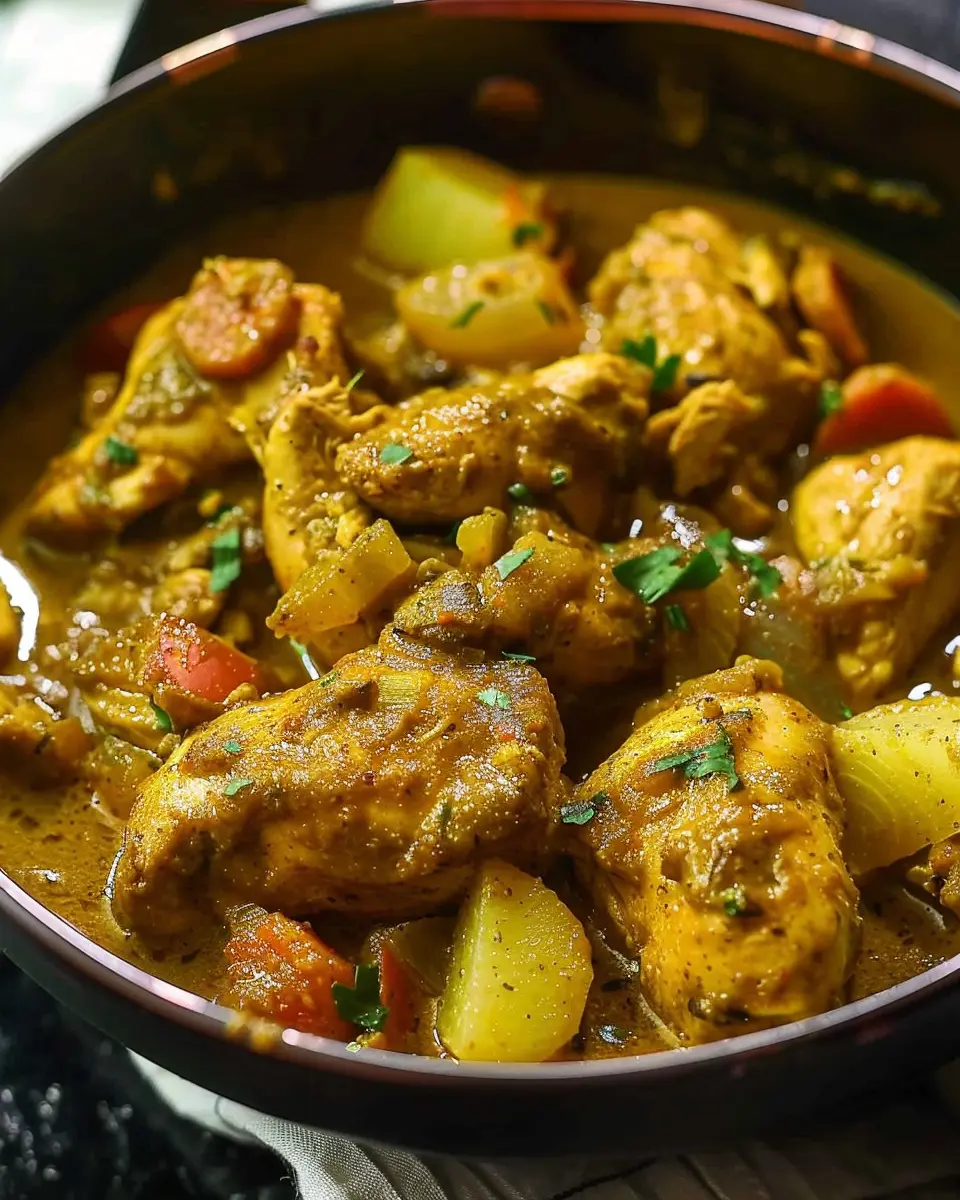 Authentic Jamaican Curry Chicken: Easy Recipe for Flavorful Meals