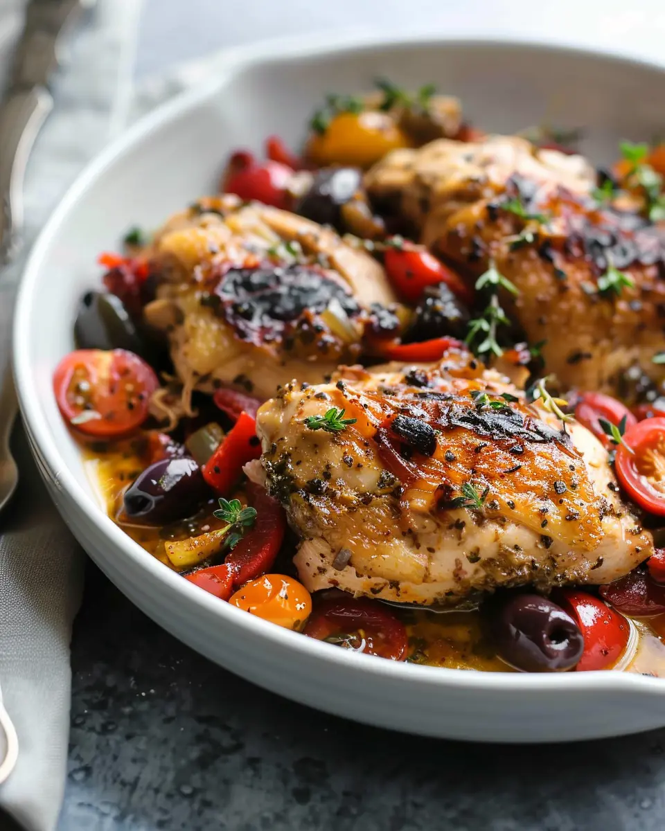 Slow Cooker Mediterranean Chicken: Easy, Flavorful Family Meal