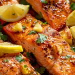 Baked Pineapple Salmon