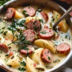 Potato Soup with Smoked Sausage