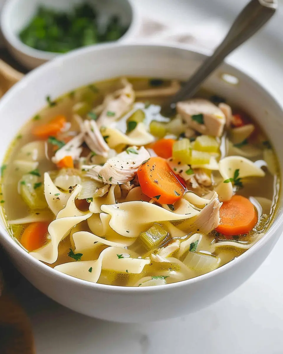 Chicken Noodle Soup Bliss: A Cozy Recipe for Home Cooks