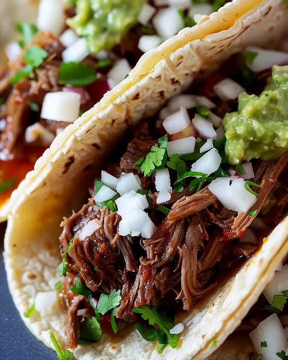 Slow-Cooker Shredded Beef Tacos: Easy, Juicy, and Flavorful