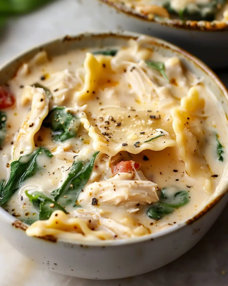 Creamy Chicken Lasagna Soup: The Best Comfort Food Recipe