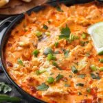 Stovetop Buffalo Chicken Dip