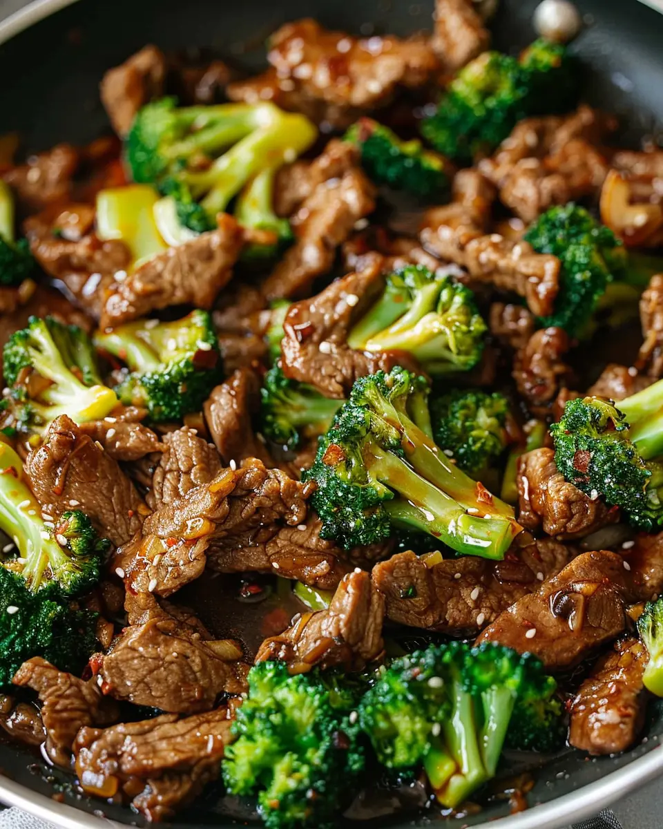 Chinese Beef and Broccoli: Easy One Pan Take-Out Delight