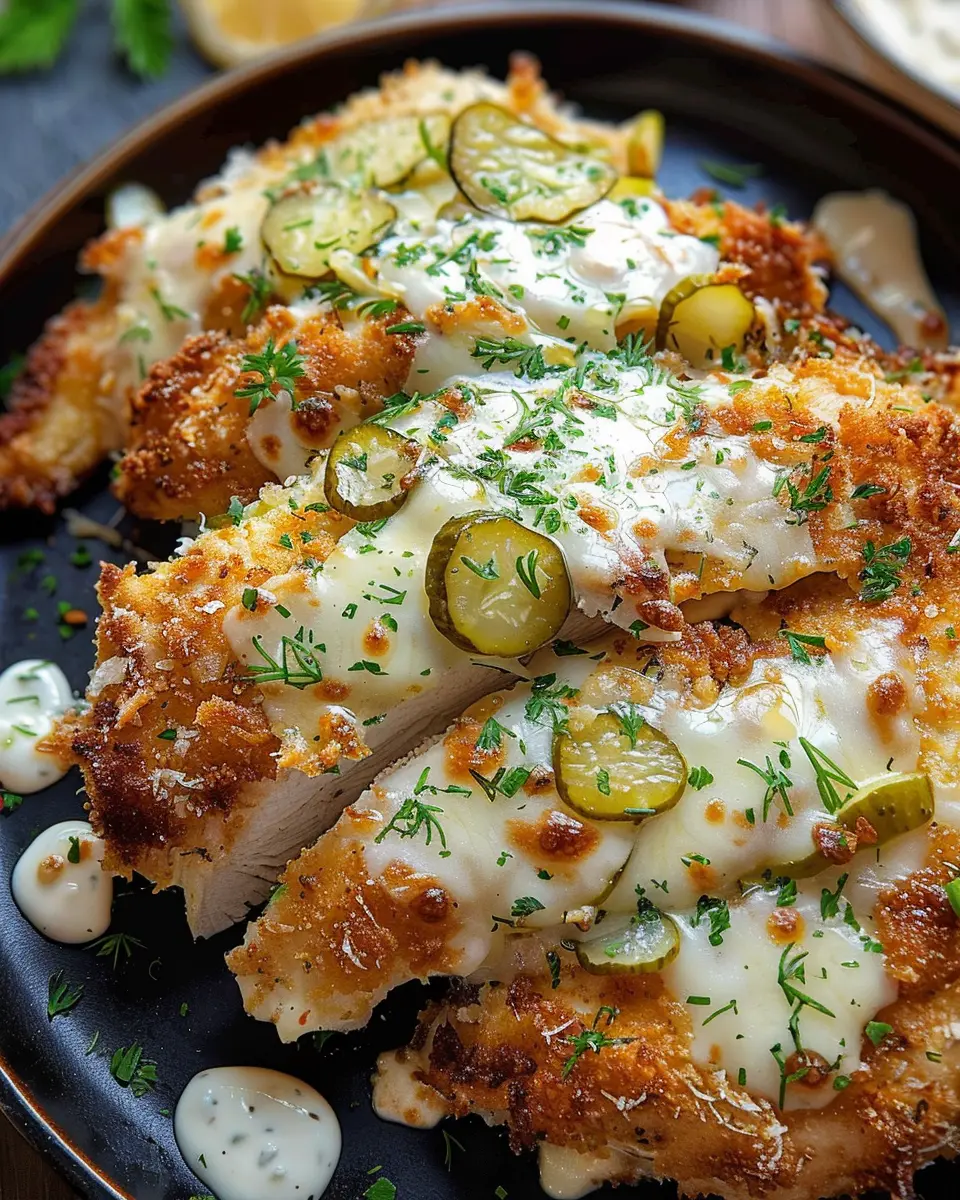 Dill Pickle Parmesan Chicken: A Juicy Twist on Comfort Food