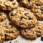 Chewy Chocolate Chip Oatmeal Cookies
