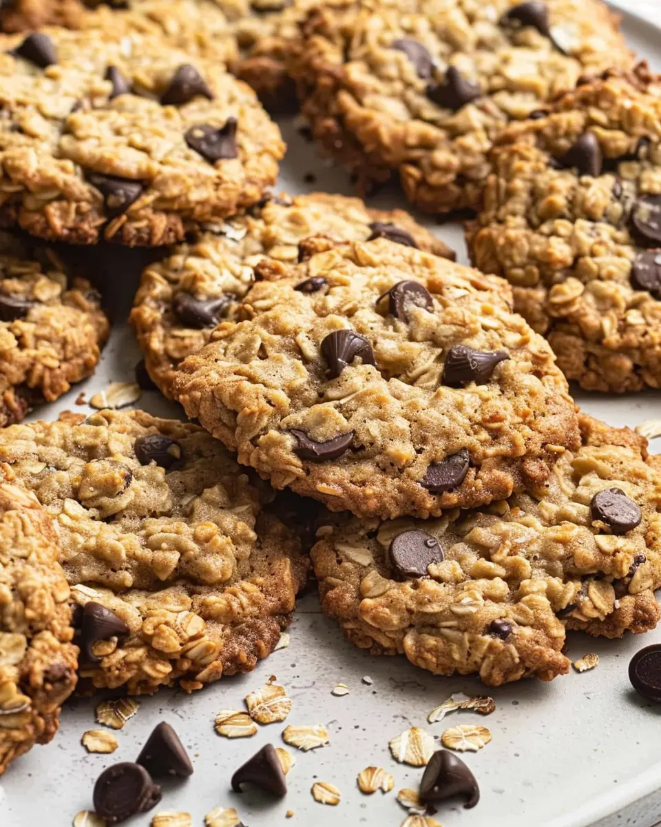 Chewy Chocolate Chip Oatmeal Cookies Your New Favorite Treat