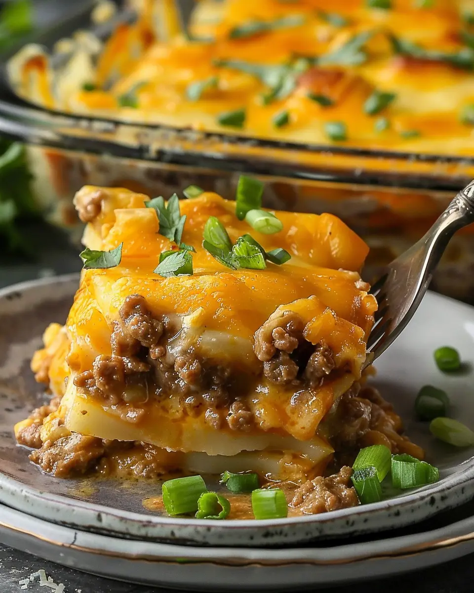Hobo Casserole: Easy Ground Beef Recipe with Turkey Bacon Delight