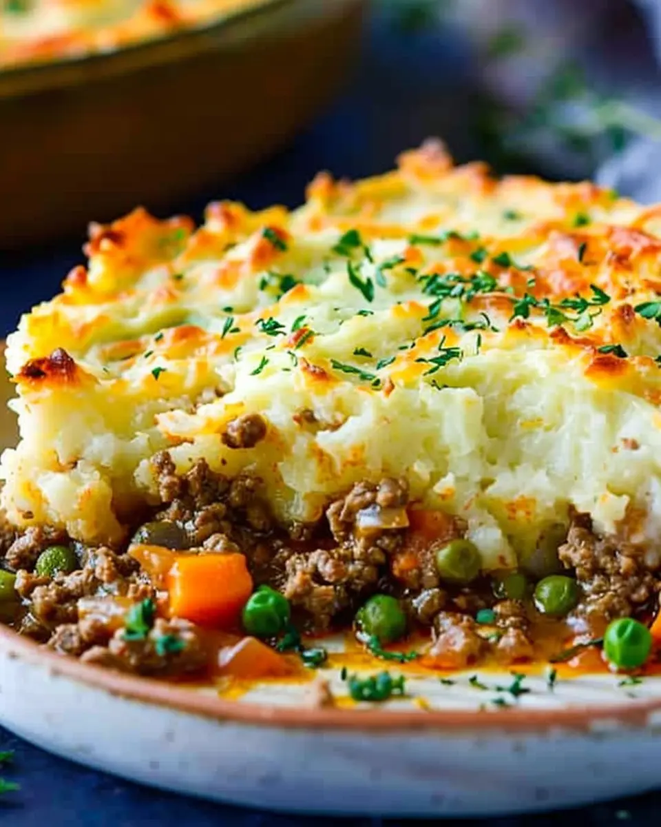 The Best Classic Shepherd’s Pie with Turkey Bacon and Chicken Ham
