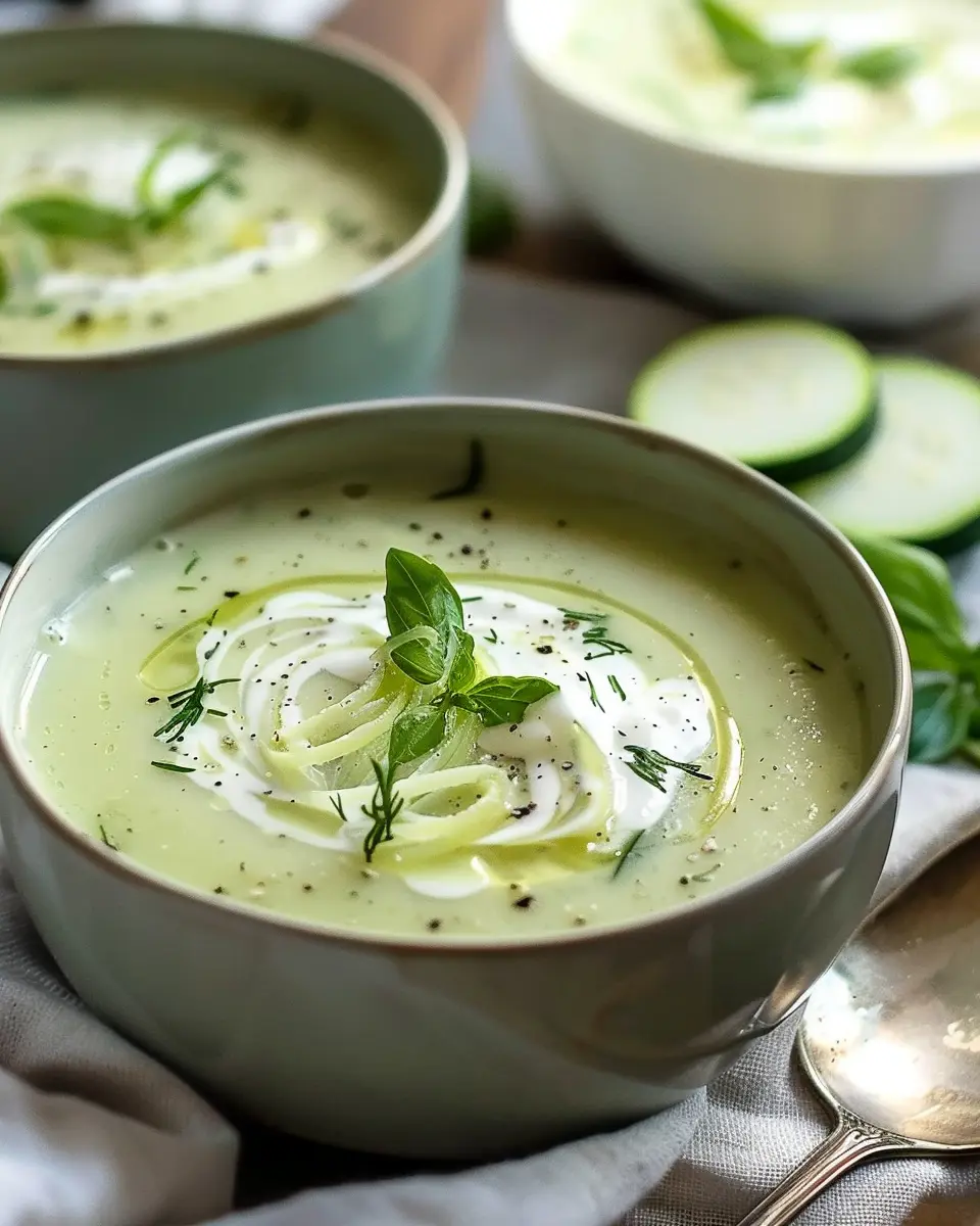 Creamy Zucchini Soup: Easy Bliss for Home Cooks Everywhere