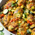 Tex Mex Chicken and Zucchini Recipe