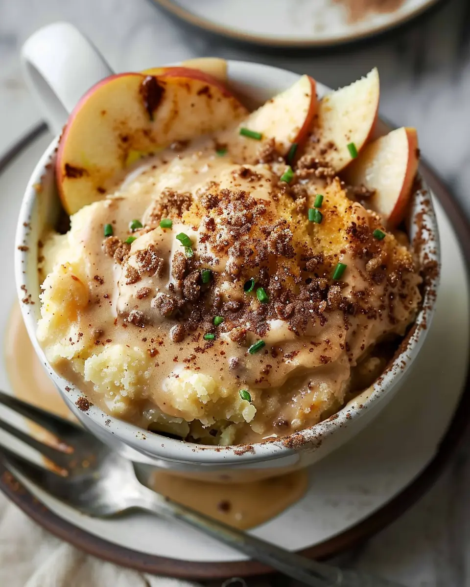 Apple Mug Cake: Easy Delight for Quick Homemade Indulgence
