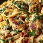 Tuscan Chicken Pasta Recipe