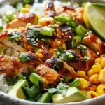 Street Corn Chicken Rice Bowl