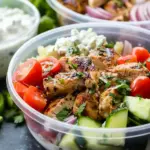 Greek Chicken Bowls