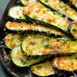 Roasted Zucchini with Parmesan