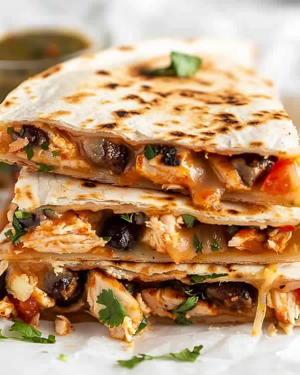Ultimate Chicken Quesadillas: Juicy Flavor in Every Bite