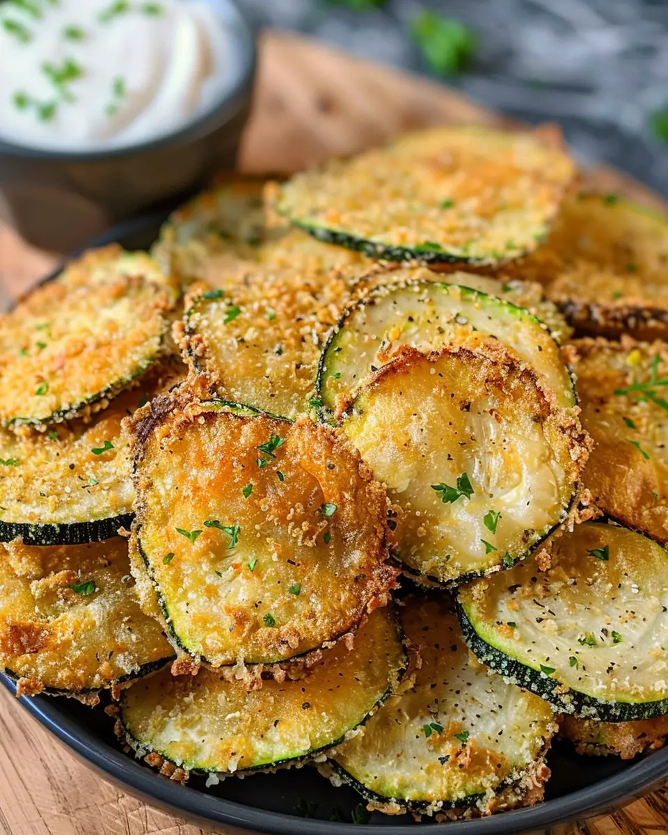Zucchini Chips in Air Fryer: Easy, Crispy, and Guilt-Free Delight