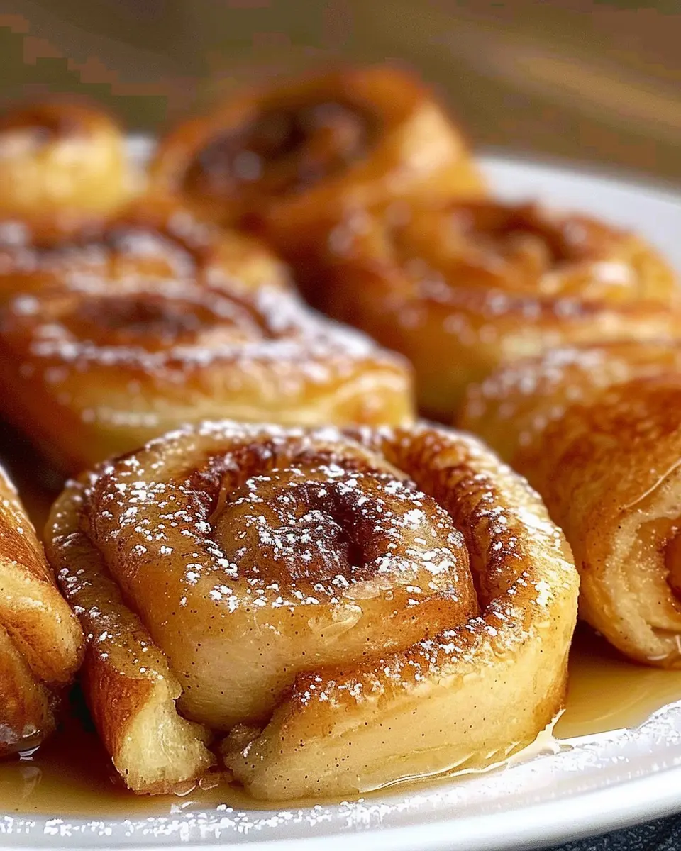 Cinnamon Roll French Toast Roll-Ups: An Indulgent Breakfast Treat