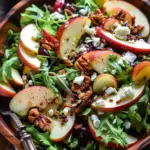 Autumn Harvest Honeycrisp Apple and Feta Salad
