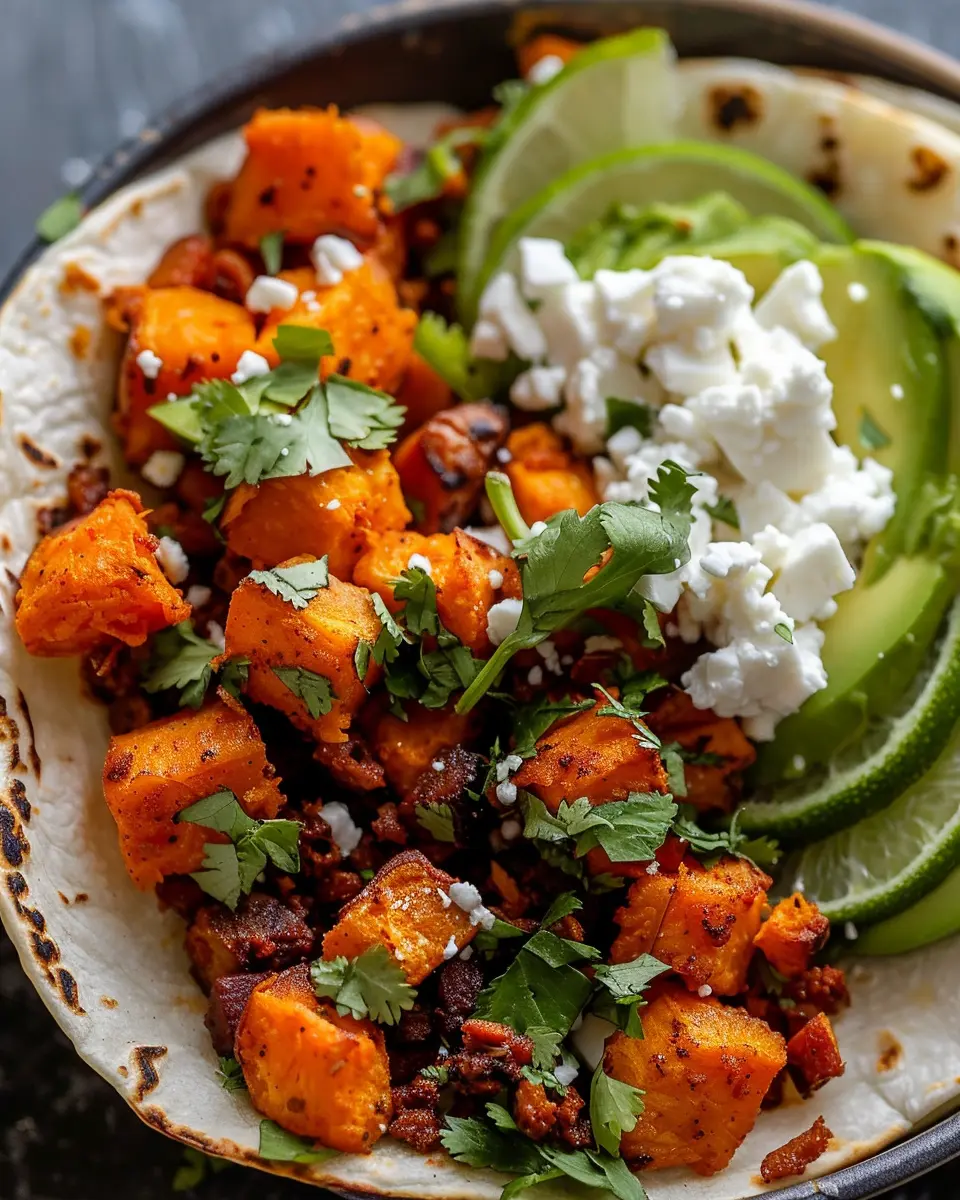 Sweet Potato Taco Delight: Easy, Flavorful, and Wholesome!