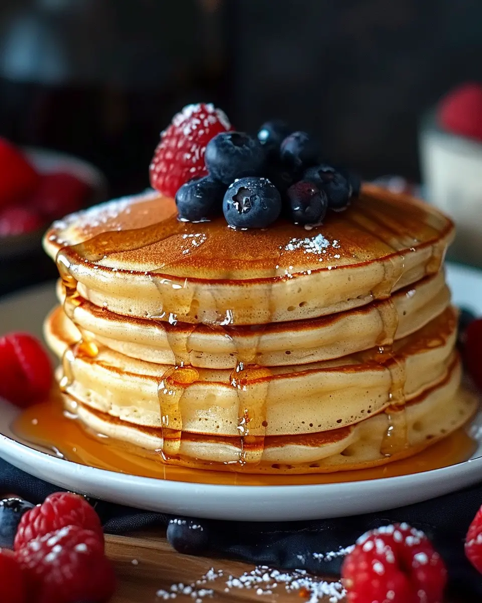 Fluffy Best Classic Pancakes: Indulgent Breakfast Treat Ideas